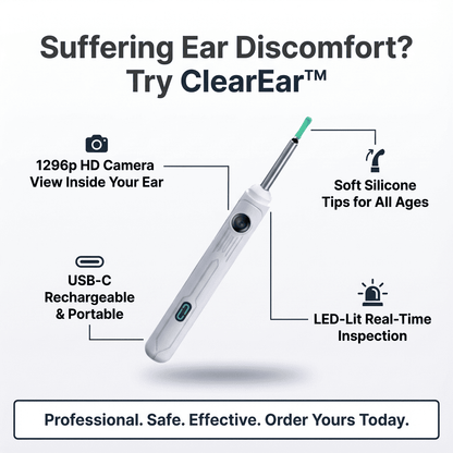 ClearEar™ - Safe Ear Cleaner for Kids & Families