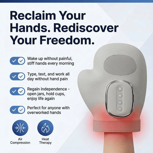 Hand PRO Massager for Arthritis, Carpal Tunnel & Joint Pain