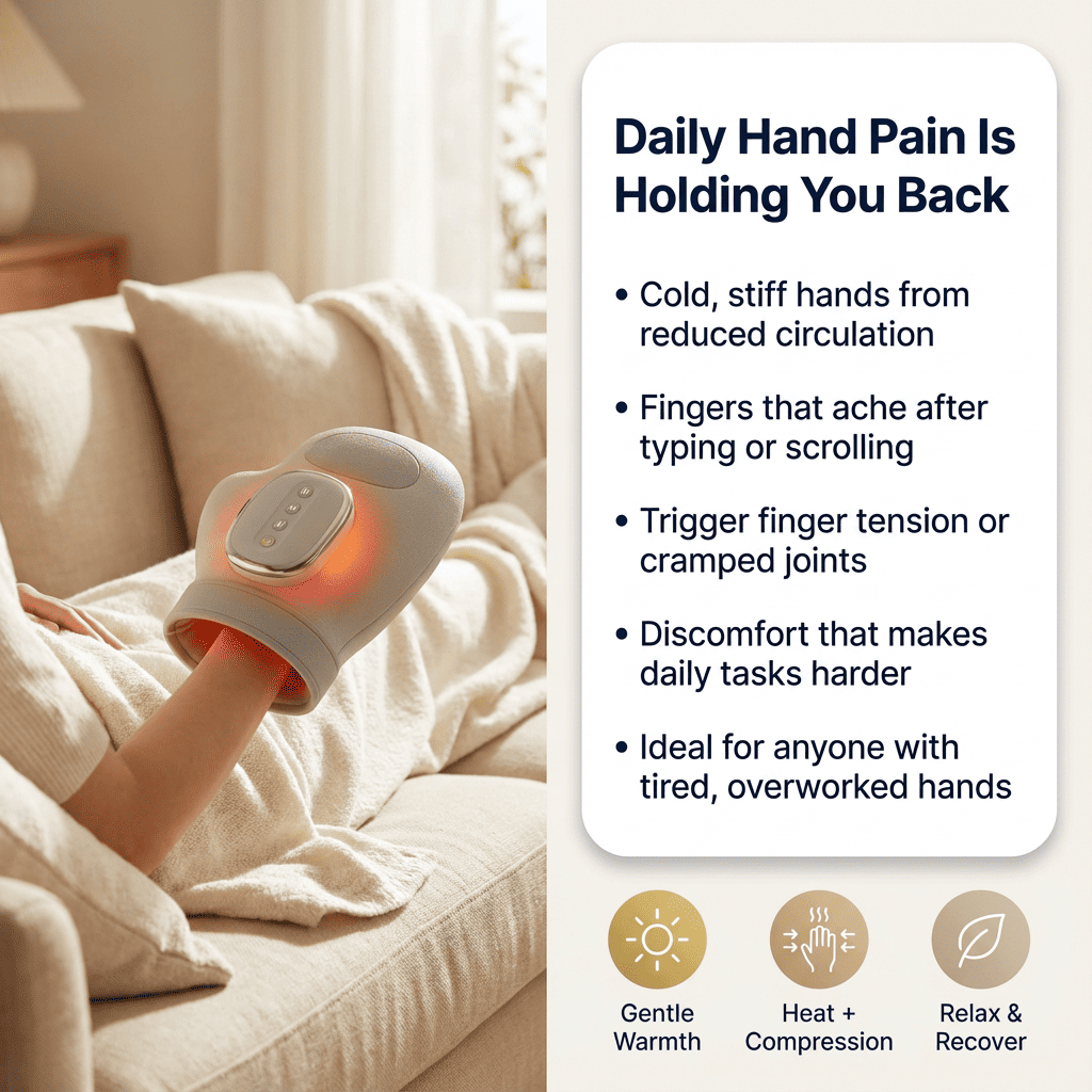 Hand PRO Massager for Arthritis, Carpal Tunnel & Joint Pain